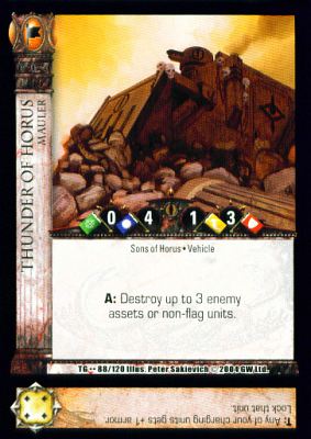 Thunder of Horus